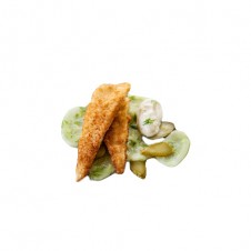 Deep Fried sole with remoulade sauce by Bizu